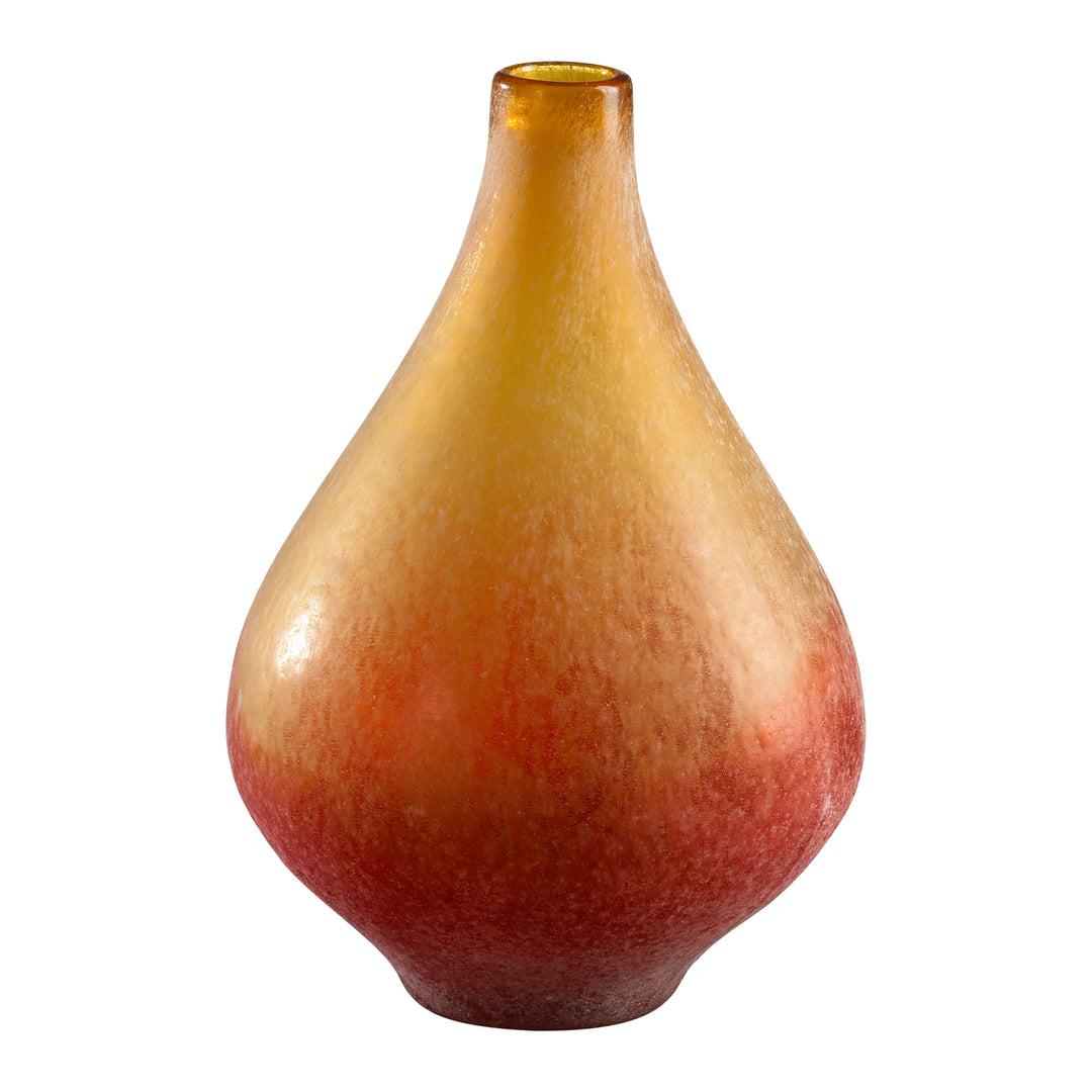 Vizio Yellow-Orange | Medium Vase