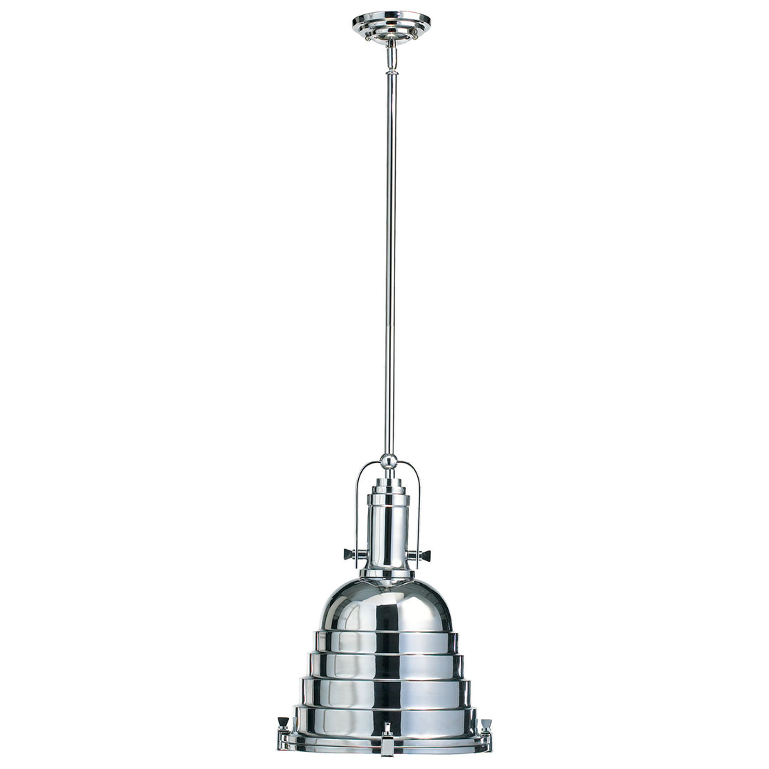 Elliott Pendant | Chrome - Sleek Pendant Light