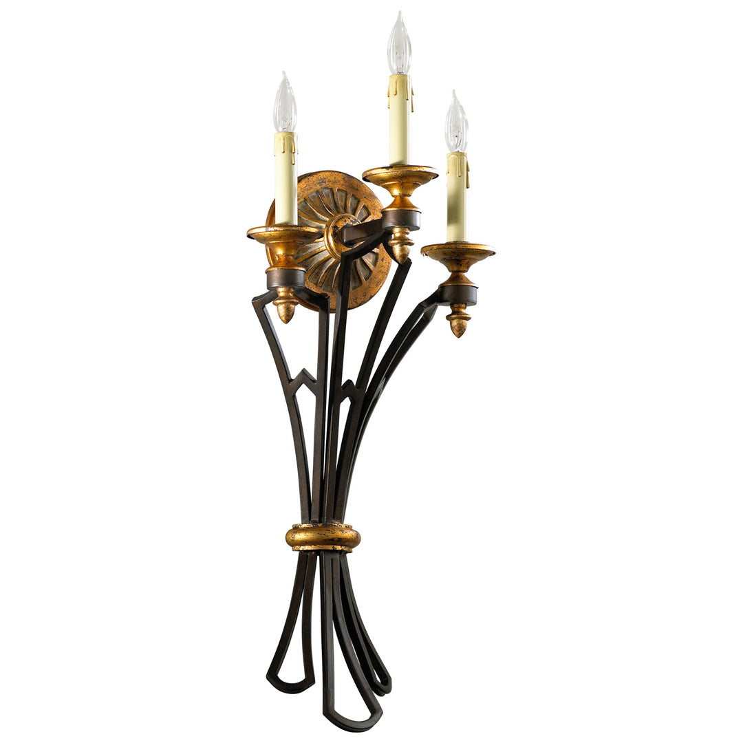 SAN GIORGO 3 Light Wall Bracket -Oiled Bronze | Industrial Pendant Light