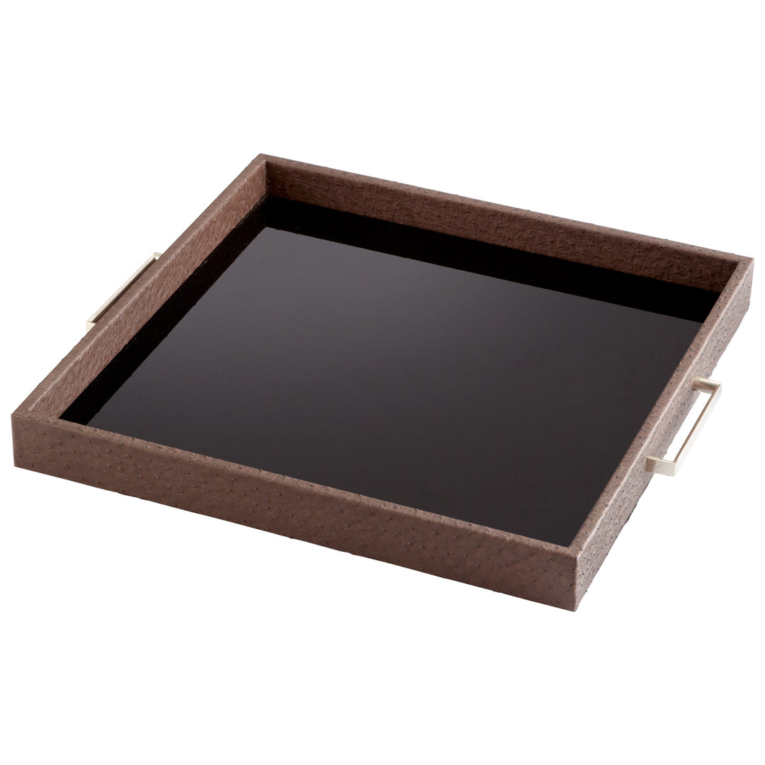Chelsea Tray | Brown-Large | Decorative Serving Tray