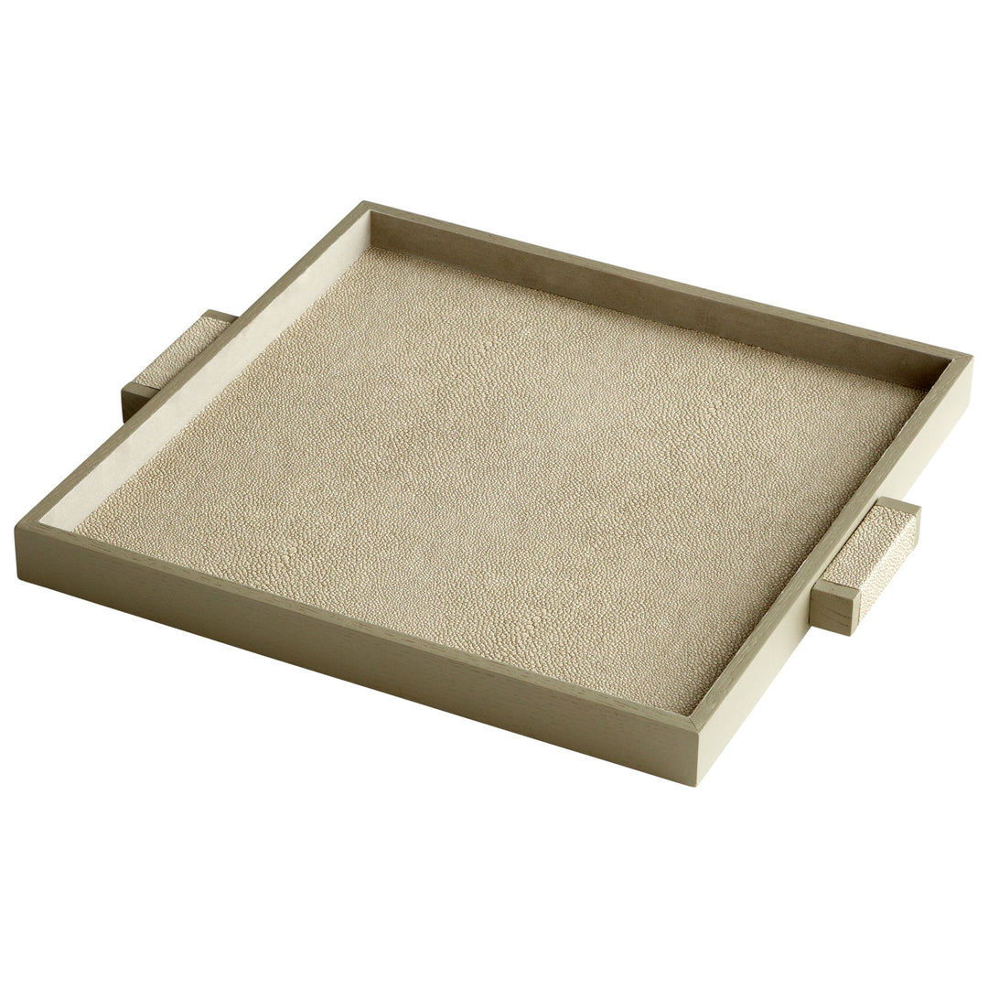 Brooklyn Tray | Shagreen | Medium Decorative Tray