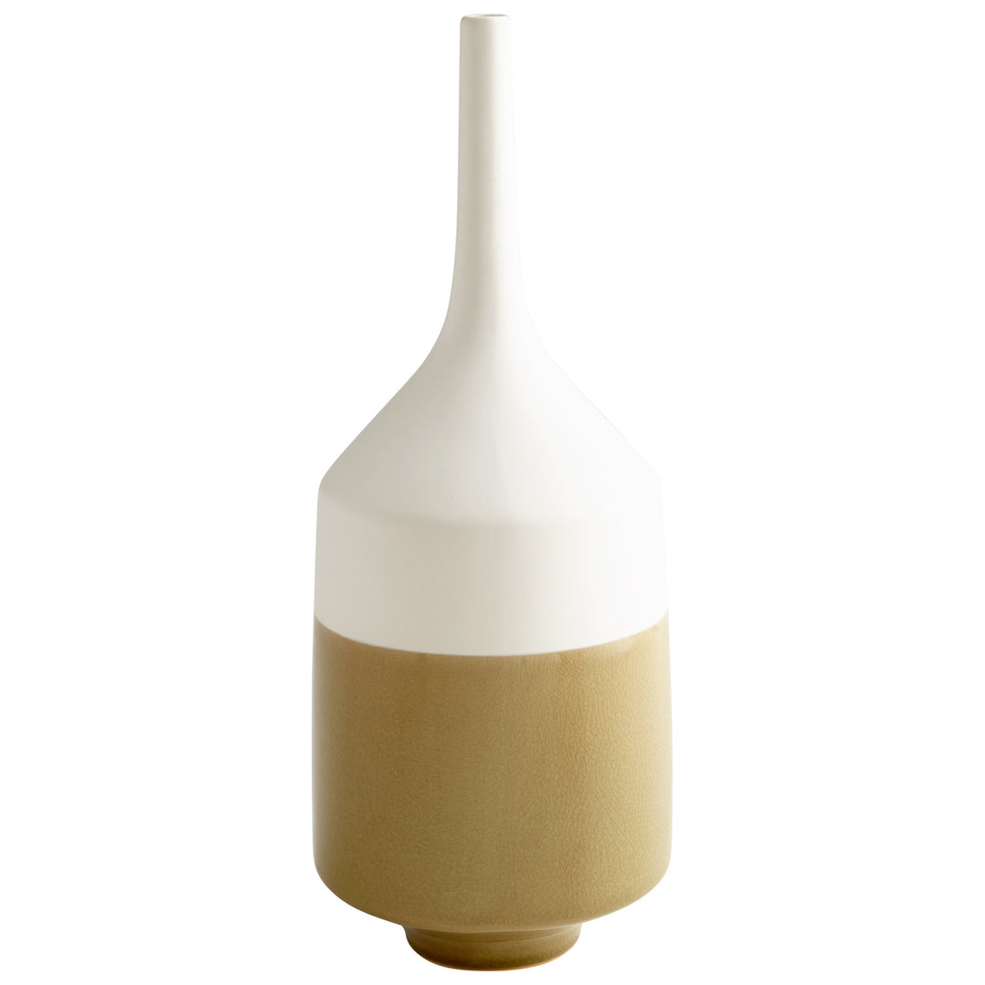 Groove Line Vase | Large Decorative Glass Vase
