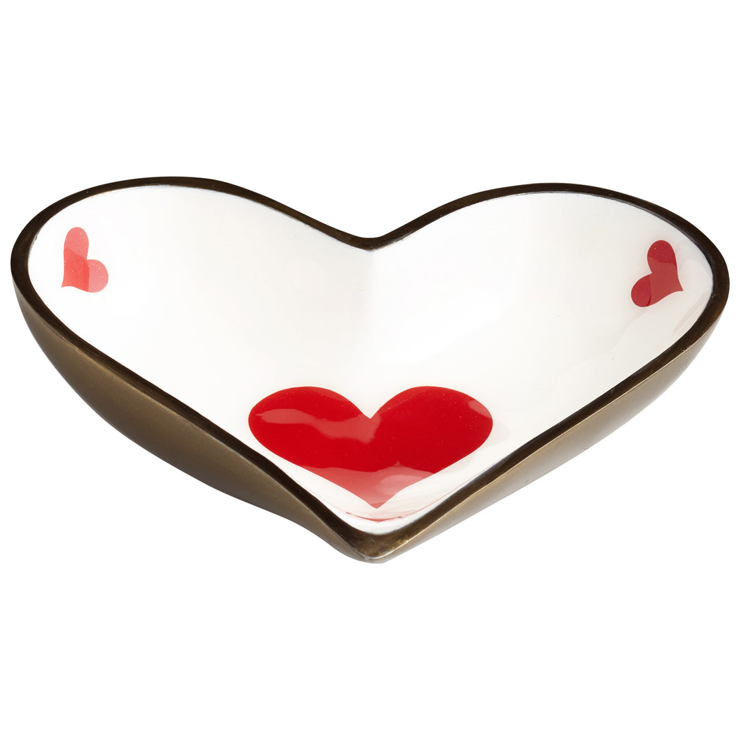 Heart Tray | Bronze-Small | Romantic Bronze Tray