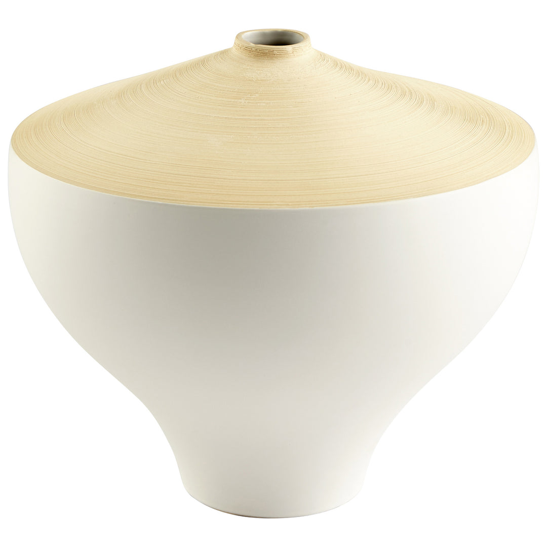 Inez Vase | Matte White | Medium Ceramic Vase