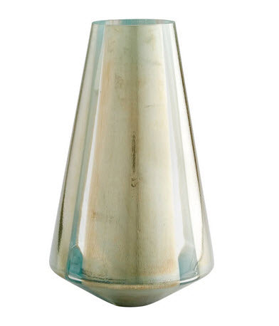 Stargate Vase | Green-Large | Large Decorative Glass Vase