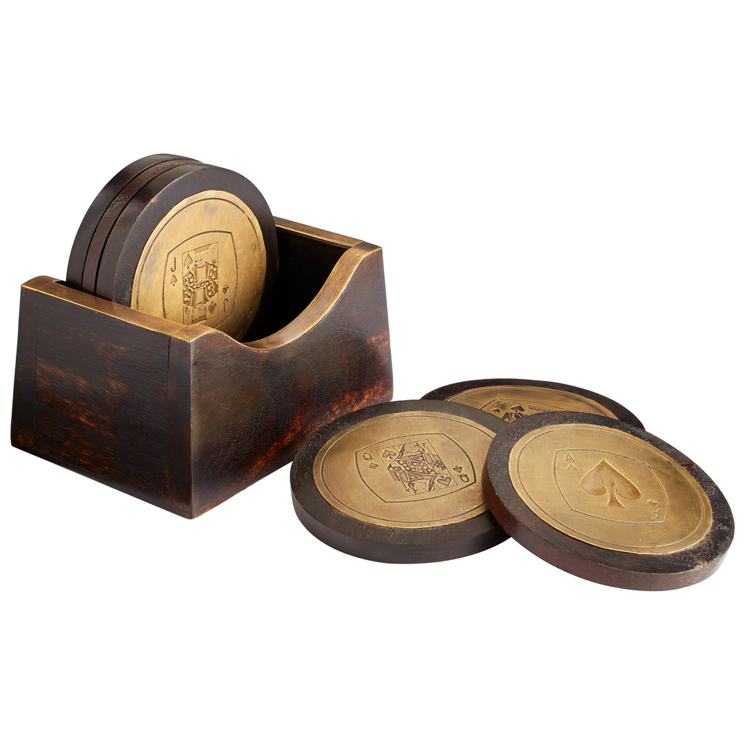 Card Carrying Coasters | Stylish Drink Coasters
