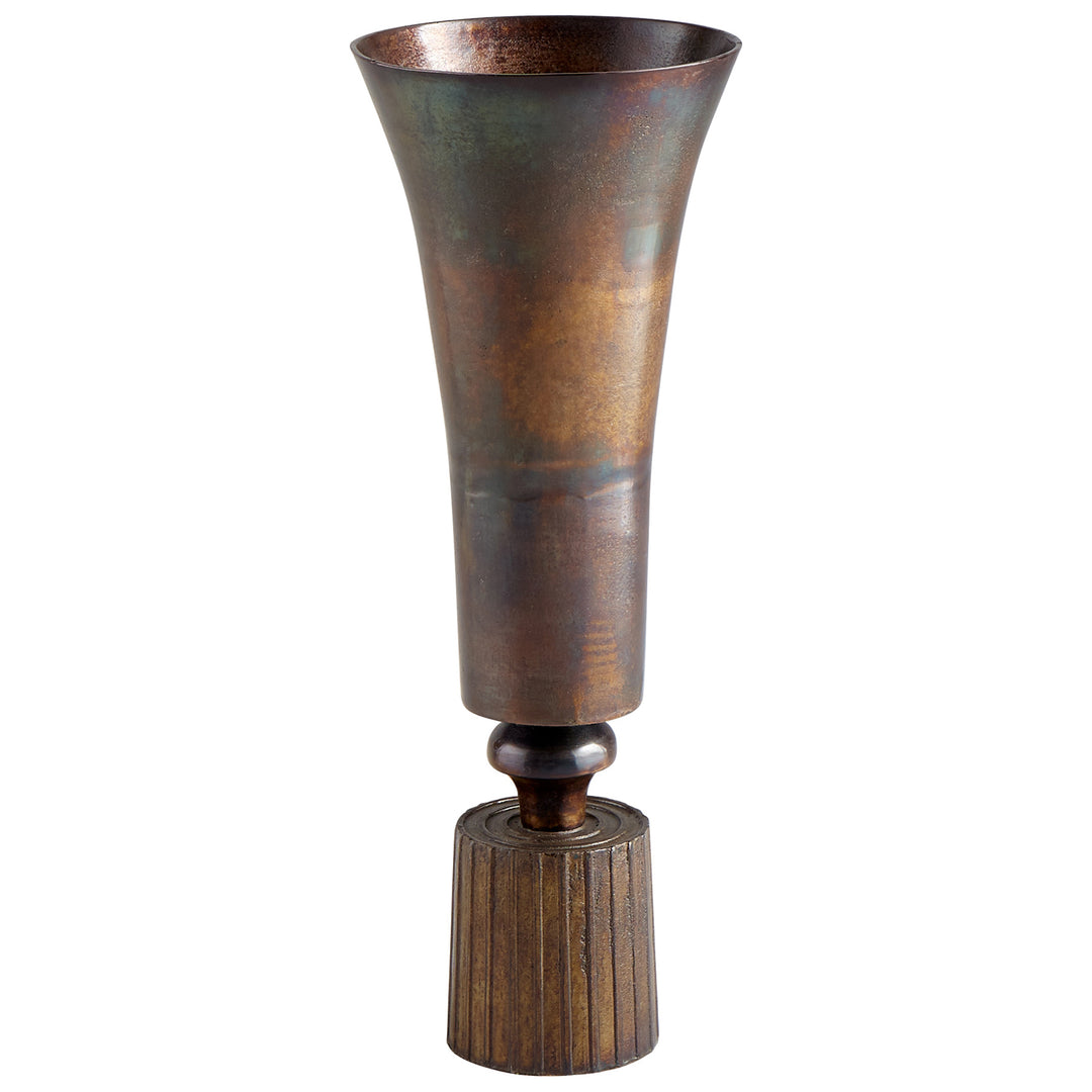Patina Power Vase | Large Decorative Vase