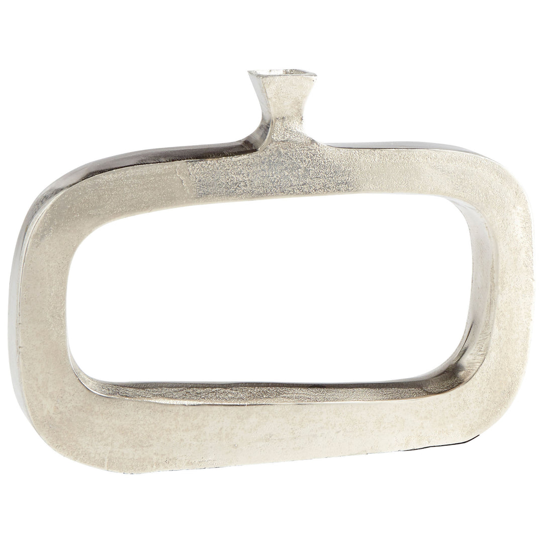 Kavala Vase | Raw Nickel | Small Decorative Vase