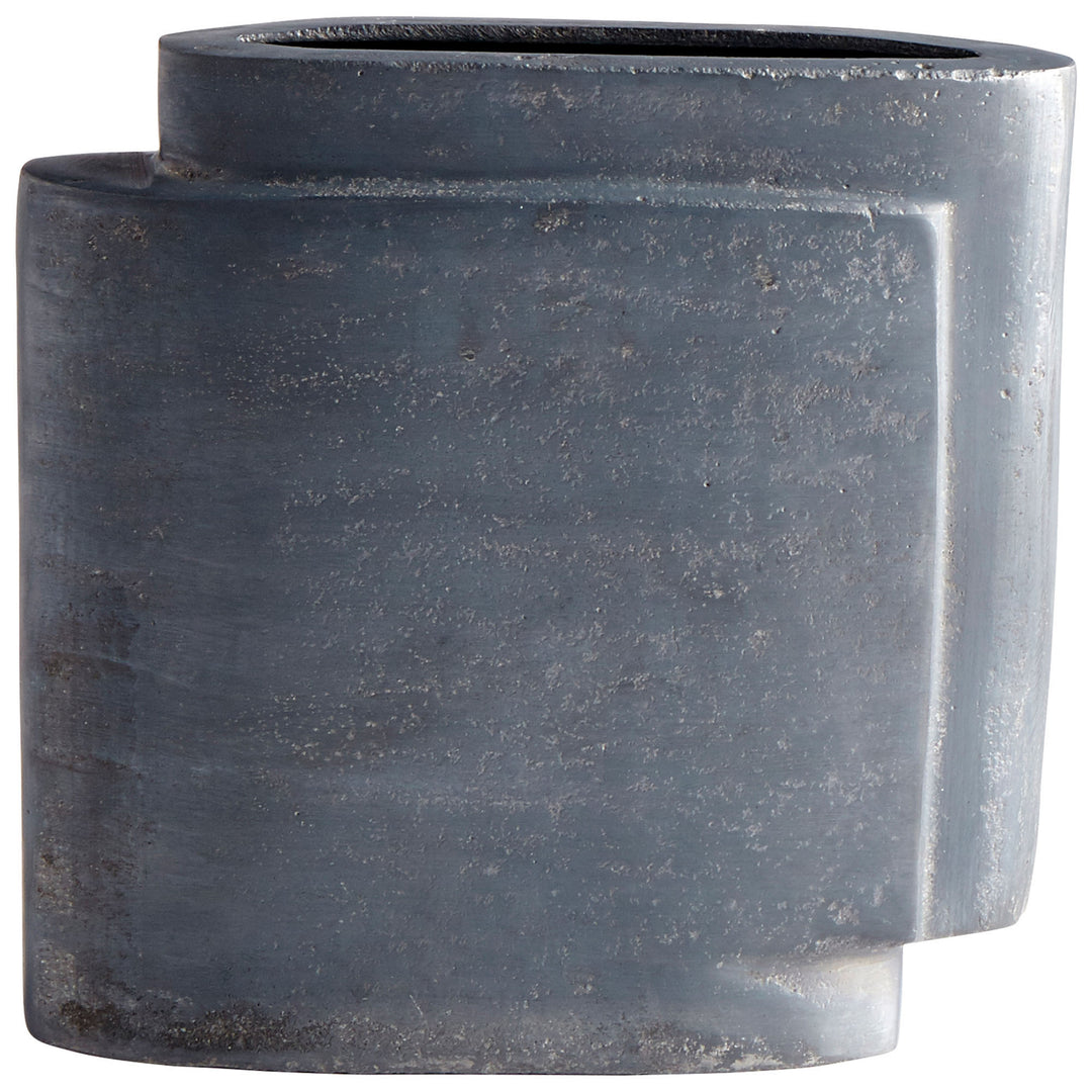 A Step Up Vase | Zinc-Small | Small Zinc Vase