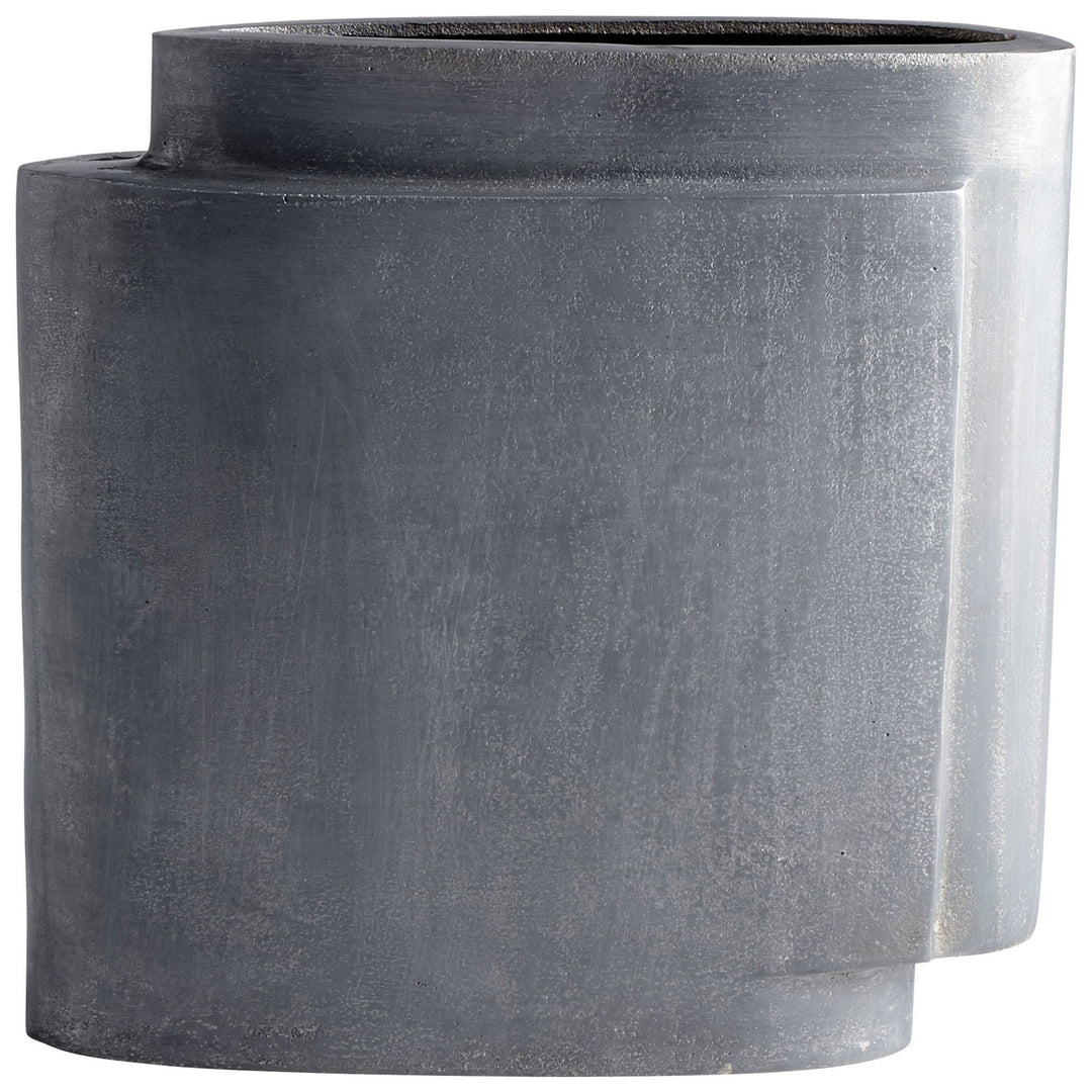 A Step Up Vase | Zinc | Medium Zinc Vase