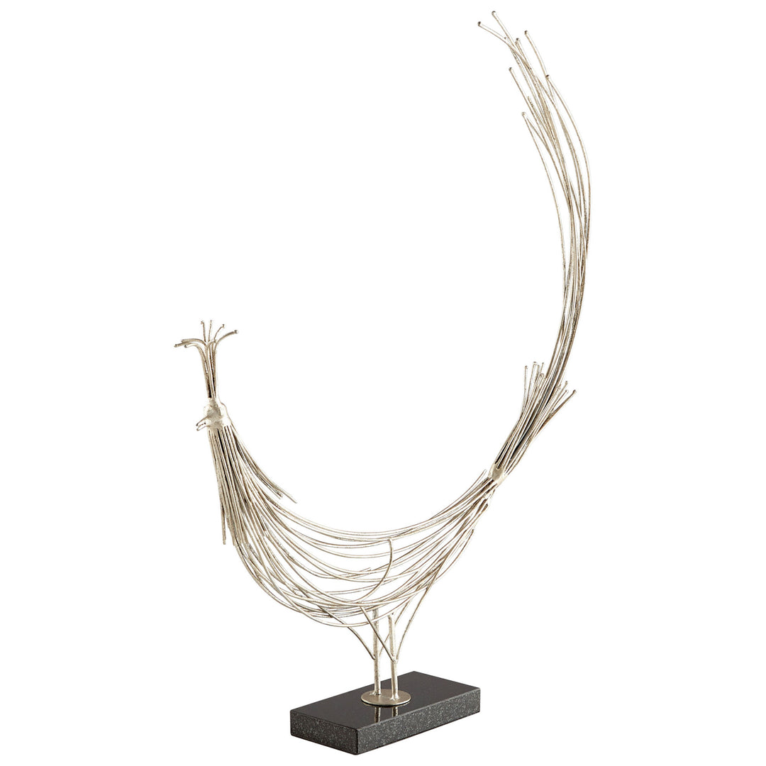 Racket Tailed Sculpture | Unique Modern Sculpture