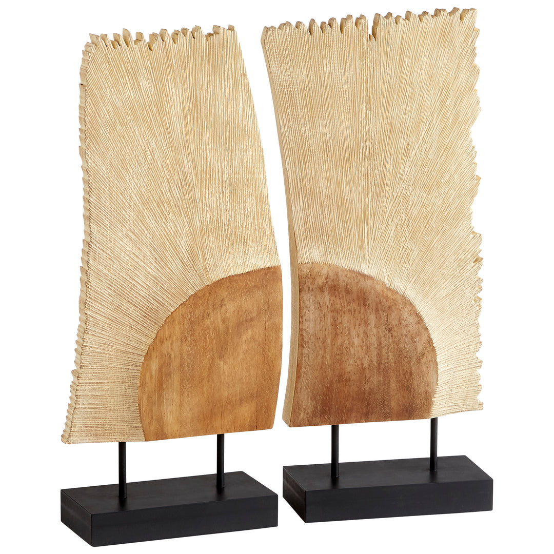 Karan Sculpture | Oak | Abstract Oak Sculpture