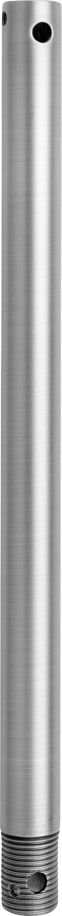 12" Universal Ceiling Fan Downrod – Antique Silver Finish | Heavy-Duty Metal Extension Rod