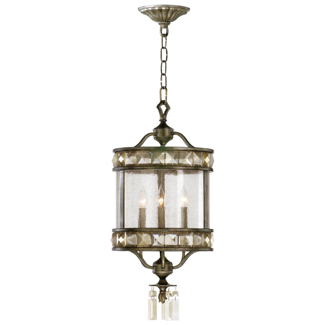 BUCKINGHAM 3 Light Entry | St. Regis Bronze | Elegant Entryway Light