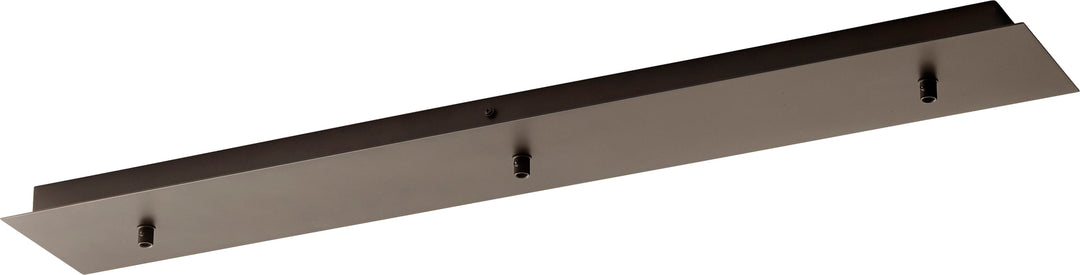 Pendant Canopy - 3 Light - Oiled Bronze