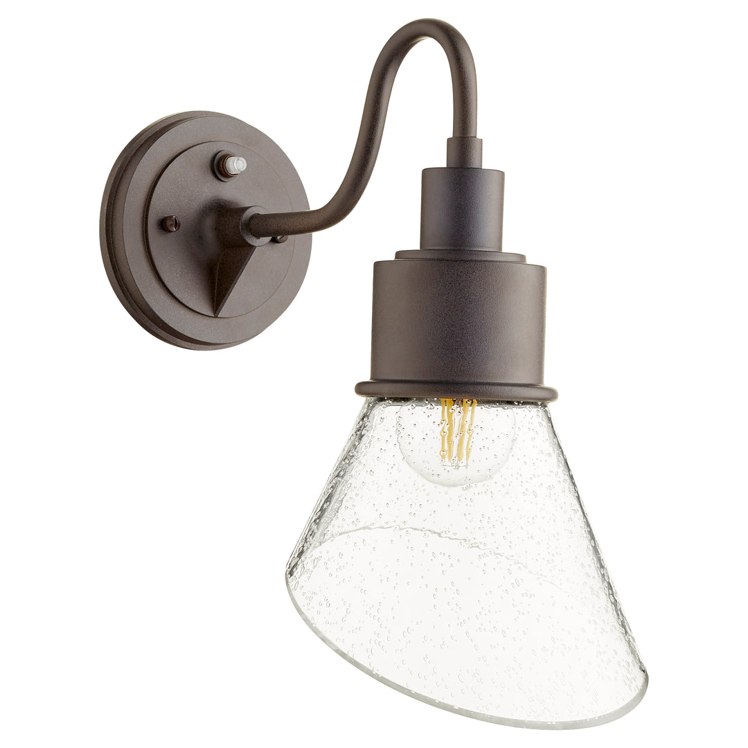 Applique murale extérieure à 1 ampoule 14 po Torrey, bronze huilé