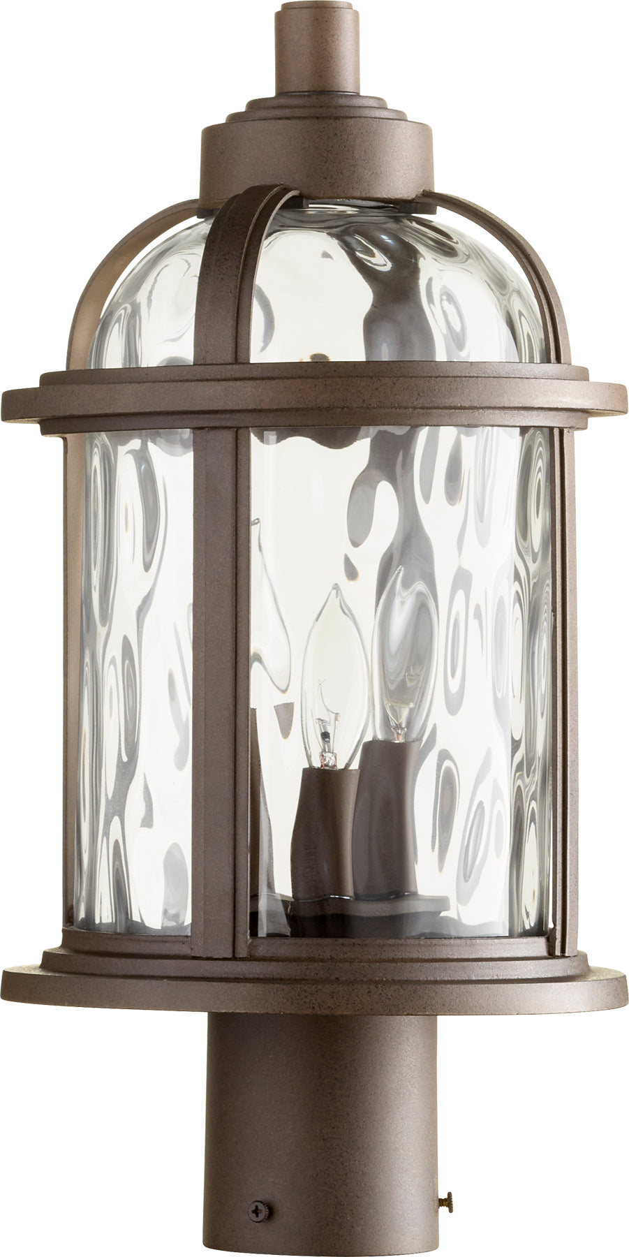 Lampadaire extérieur Winston, bronze huilé
