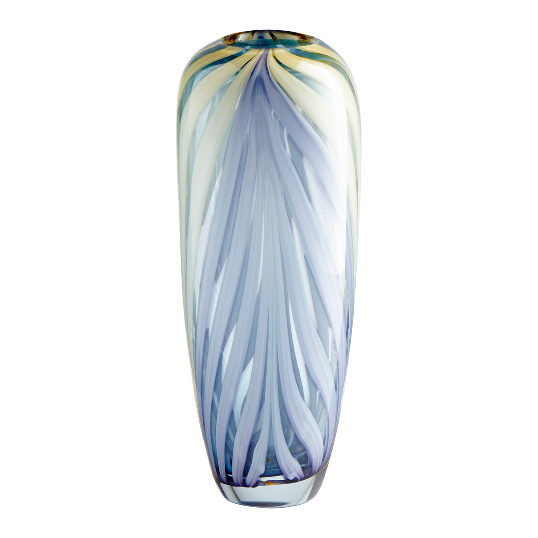 Rhythm Vase | Purple And Yellow - Medium