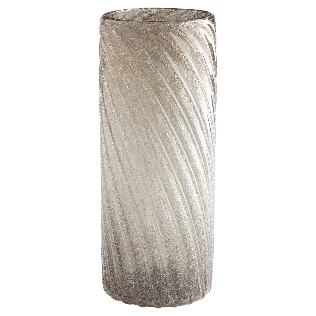 Large Alexis Vase - Almond Gold | Elegant Glass Vase for Home Décor