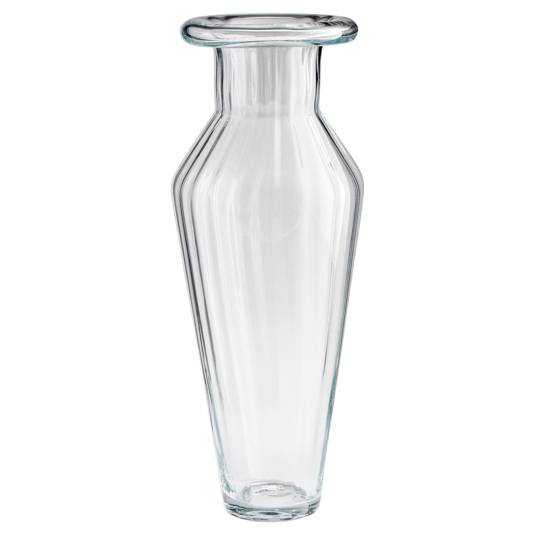 Large Rocco Vase – Clear Glass Decorative Vase for Home Décor
