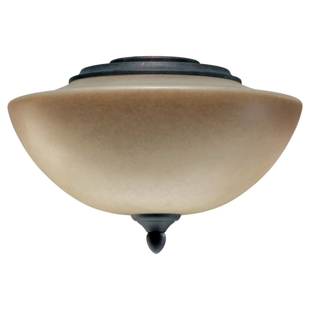 Luminaire suspendu à 2 lumières Scavo Mushroom - Terre de Sienne grillée