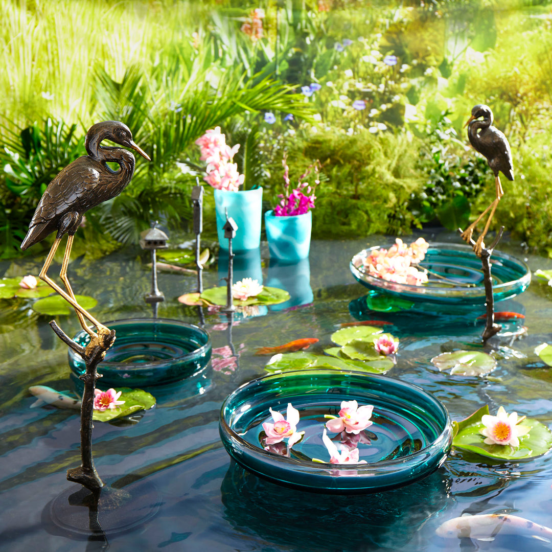 Bird House | Bronze - Large Bird Feeder