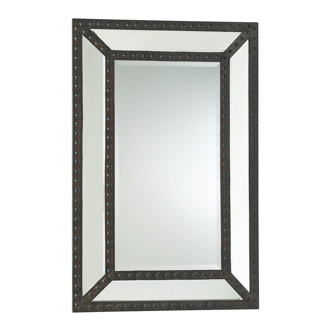 Merlin Mirror | Rust - Vintage Wall Mirror