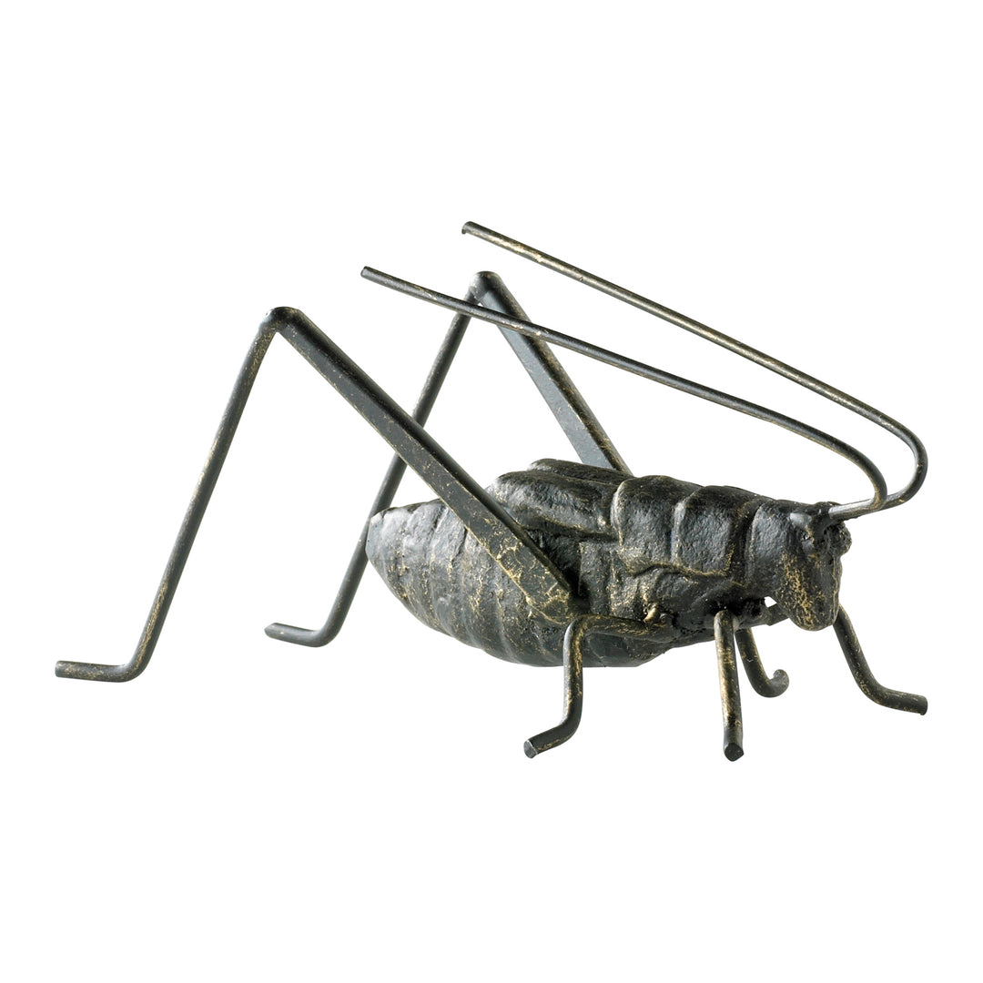 Cricket Sculpture | Raw Steel - Contemporary Art Piece