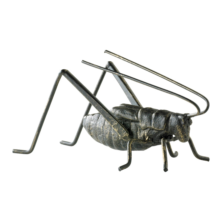 Cricket Sculpture | Raw Steel - Contemporary Art Piece
