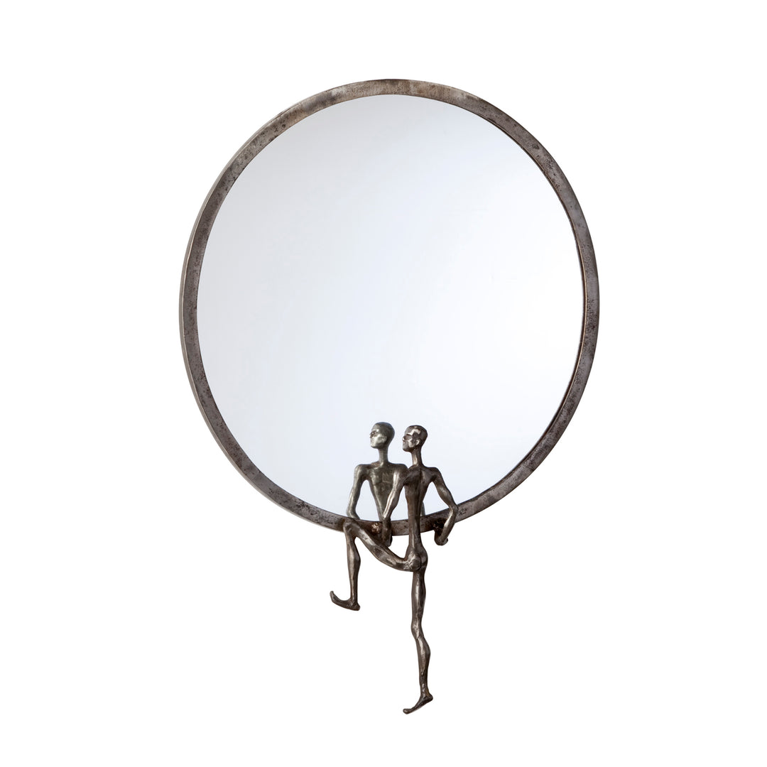Kobe Mirror #2 | Raw Steel - Industrial Wall Mirror