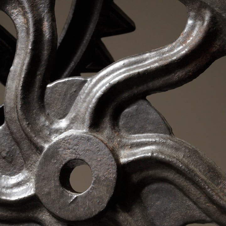 Gear Sculpture #4 | Bronze - Industrial Art Piece