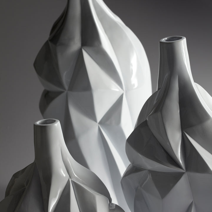 Glacier Vase | Medium Glass Vase
