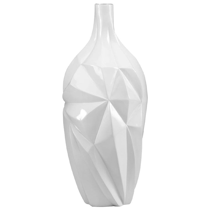 Glacier Vase  | Large Decorative Glass Vase