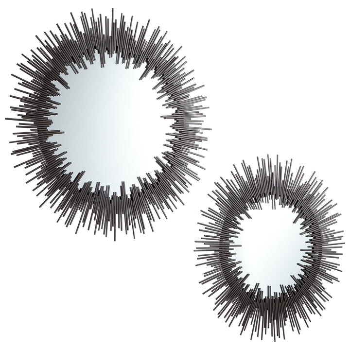 Aurora Mirror #2 | Graphite - Modern Decorative Mirror