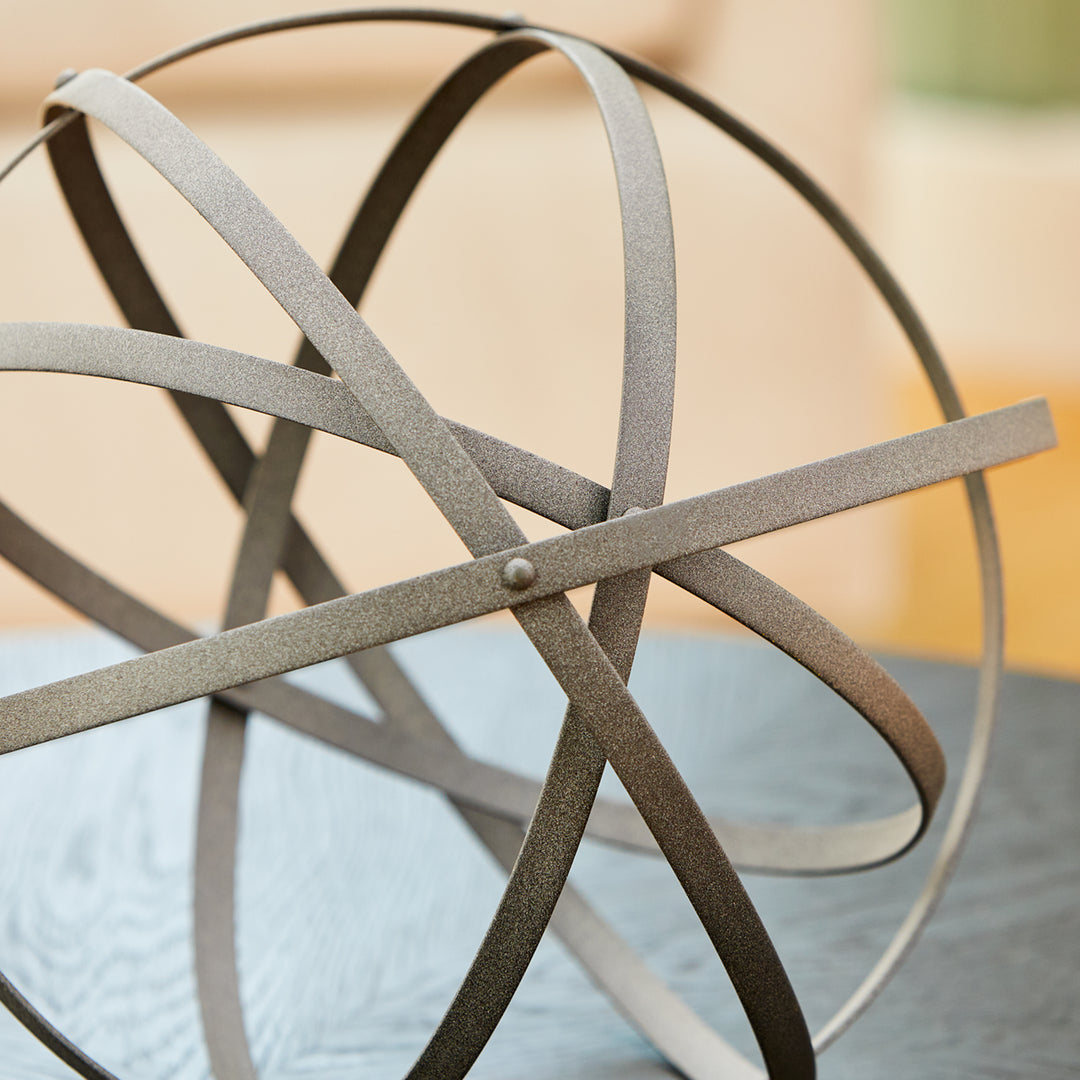 Sphere | Rustic Gray-Small - Decorative Sphere