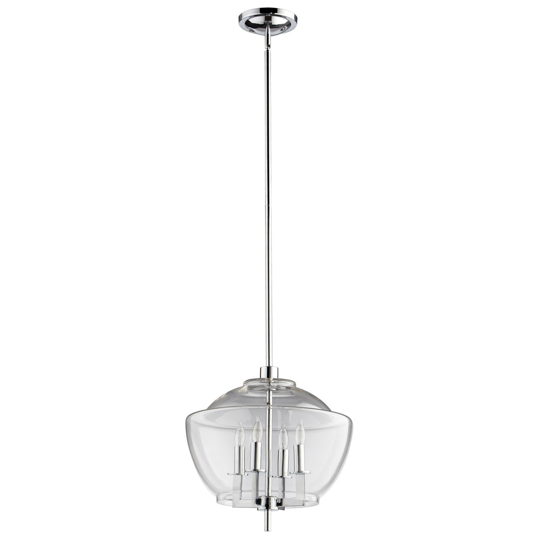 Empoli Four Light Pendant | Industrial Pendant Light