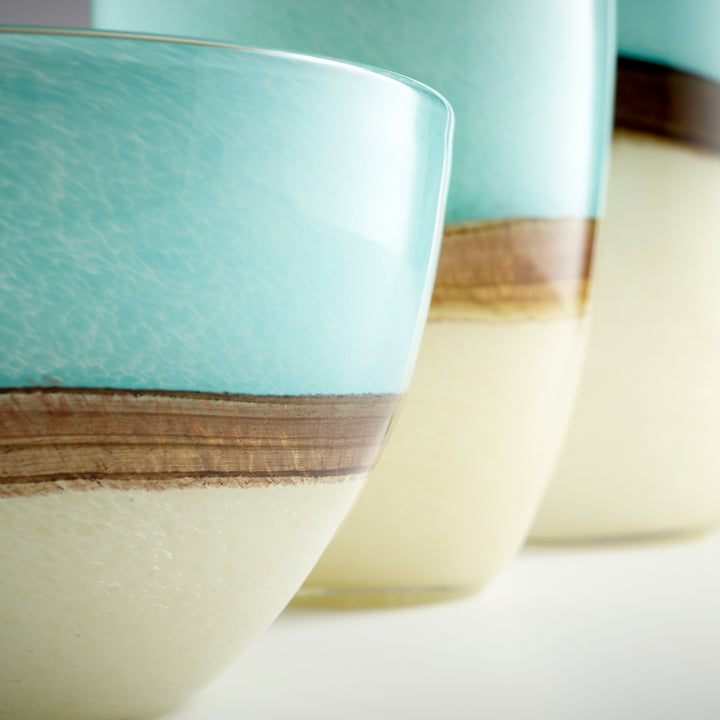 Earth Vase | Turquoise | Medium Decorative Vase
