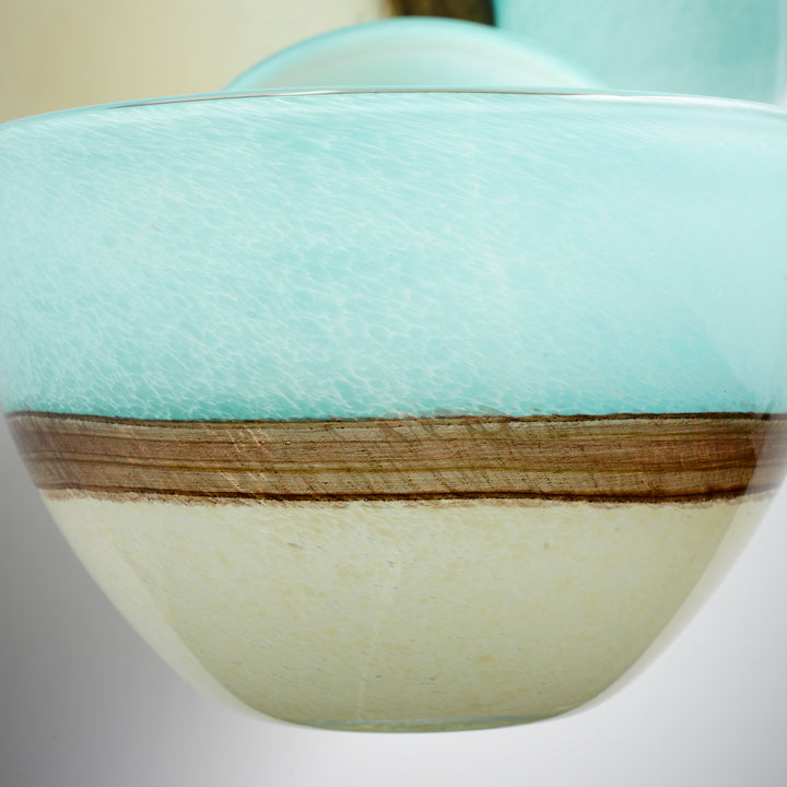 Earth Vase | Turquoise | Medium Decorative Vase