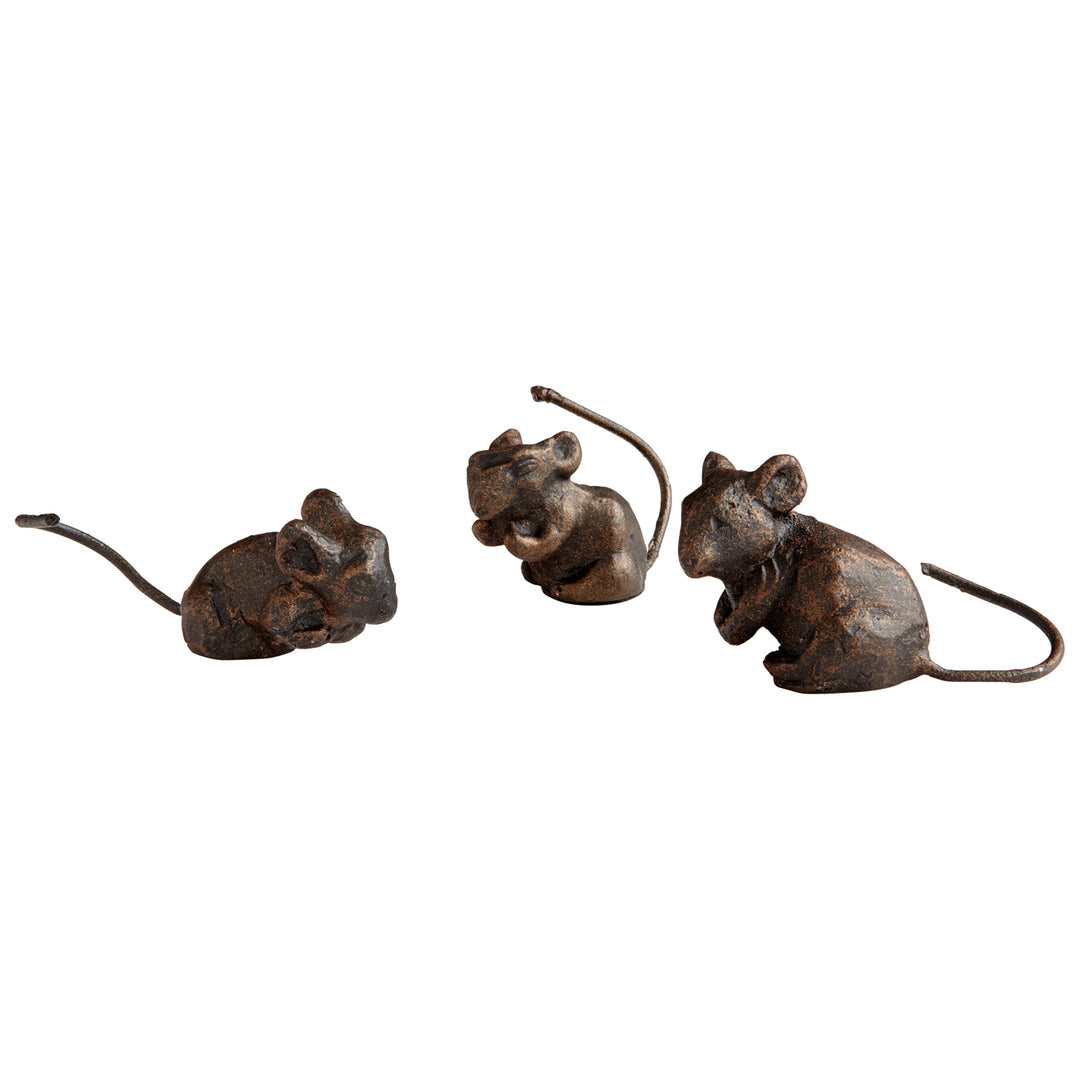 Three Blind Mice | Bronze - Contemporary Sculpture