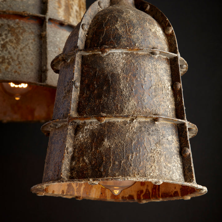Rusto One Light Pendant | Large Pendant Light