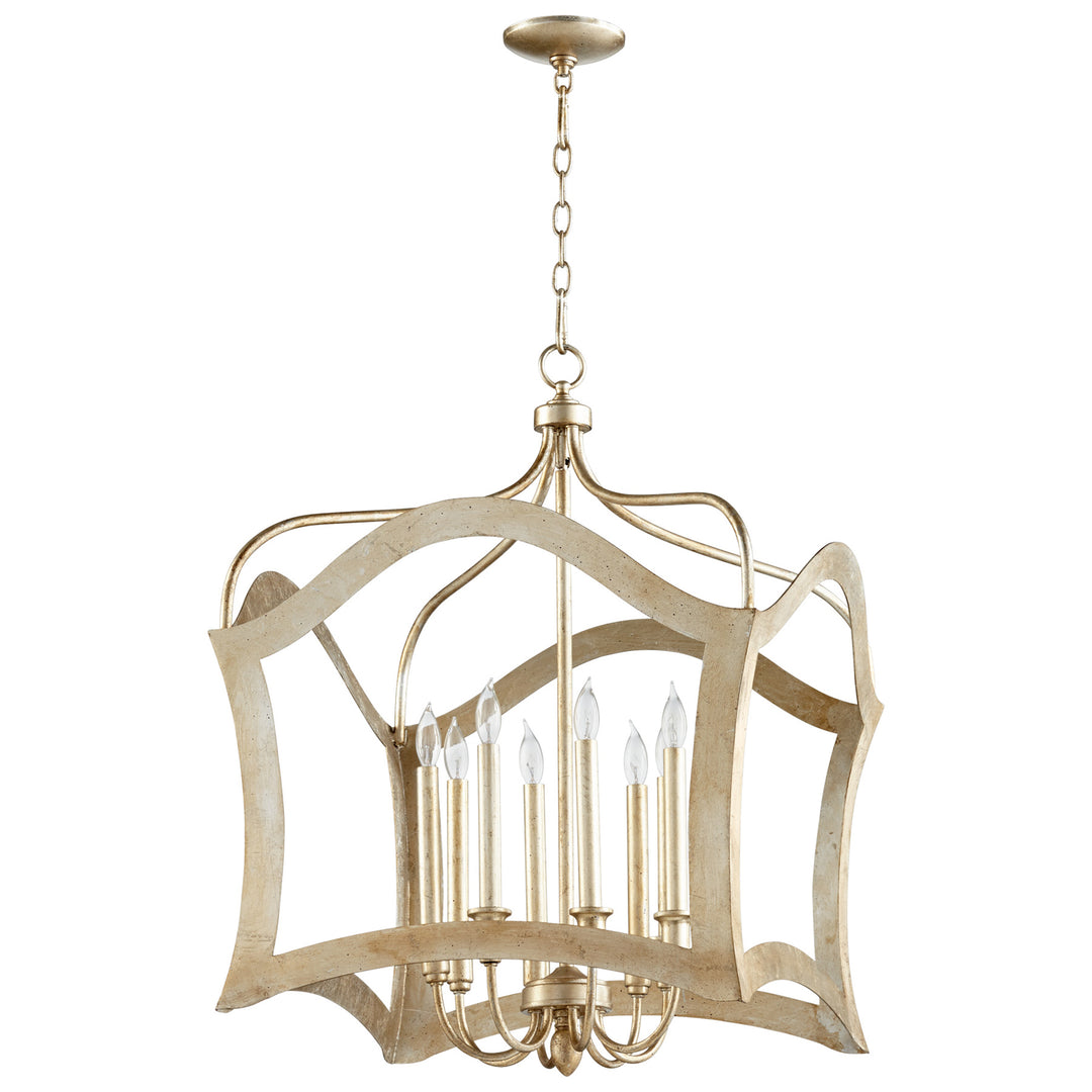 Milan Eight Light Pendant - Large | Industrial Ceiling Light