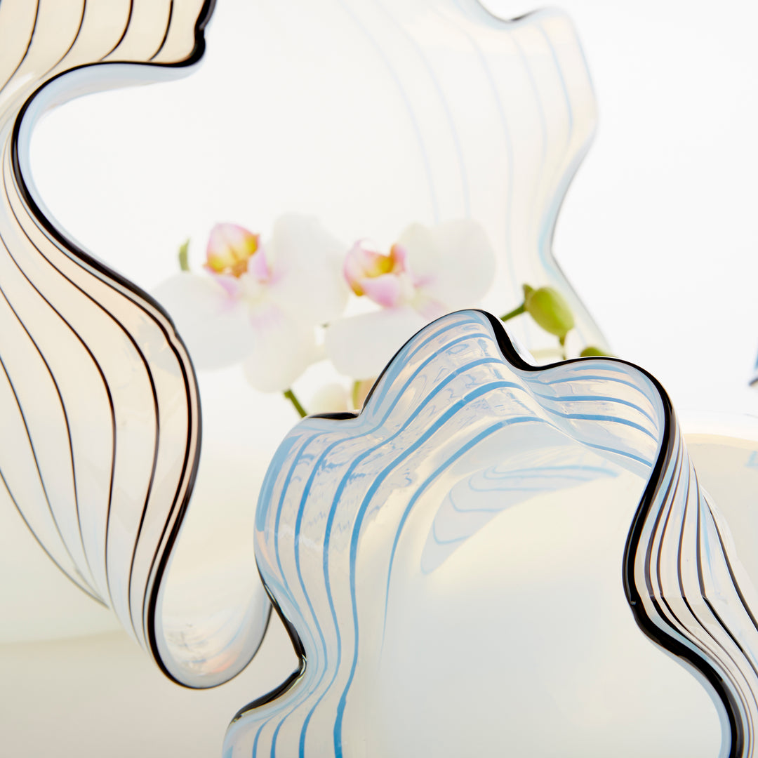 Moon Jelly Vase | White | Modern Glass Vase
