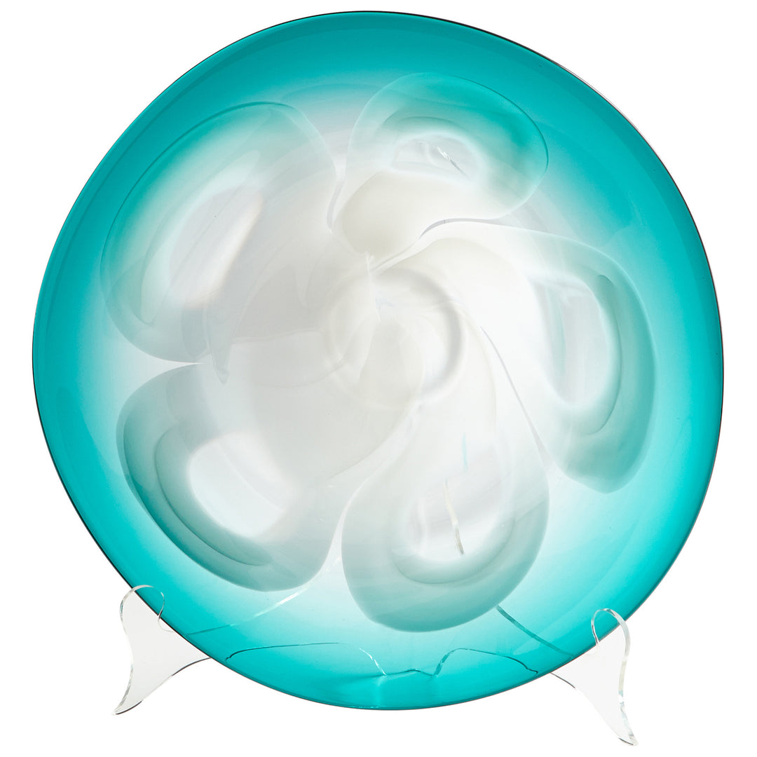 Flower Power Plate | Decorative Plate with Floral Design
