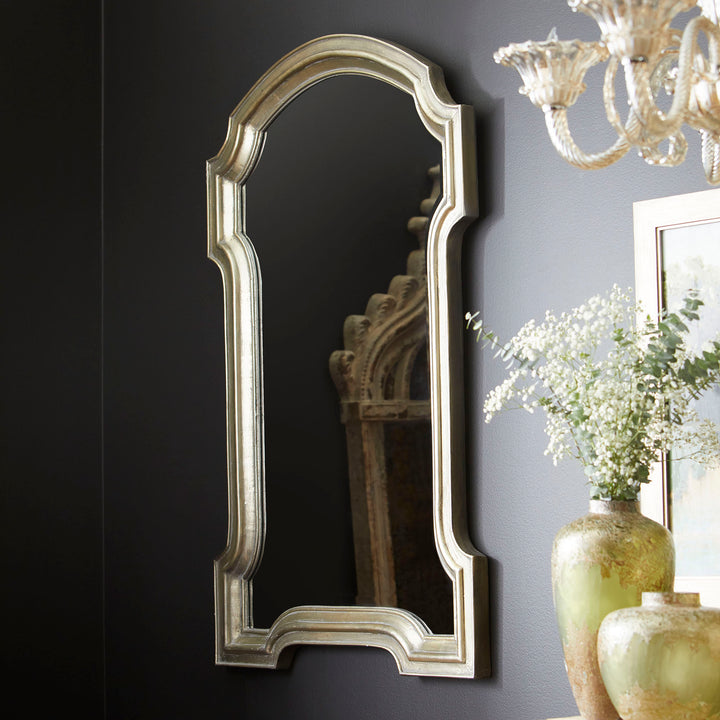 Baird Mirror | Silver Oxide | Elegant Silver-Framed Mirror