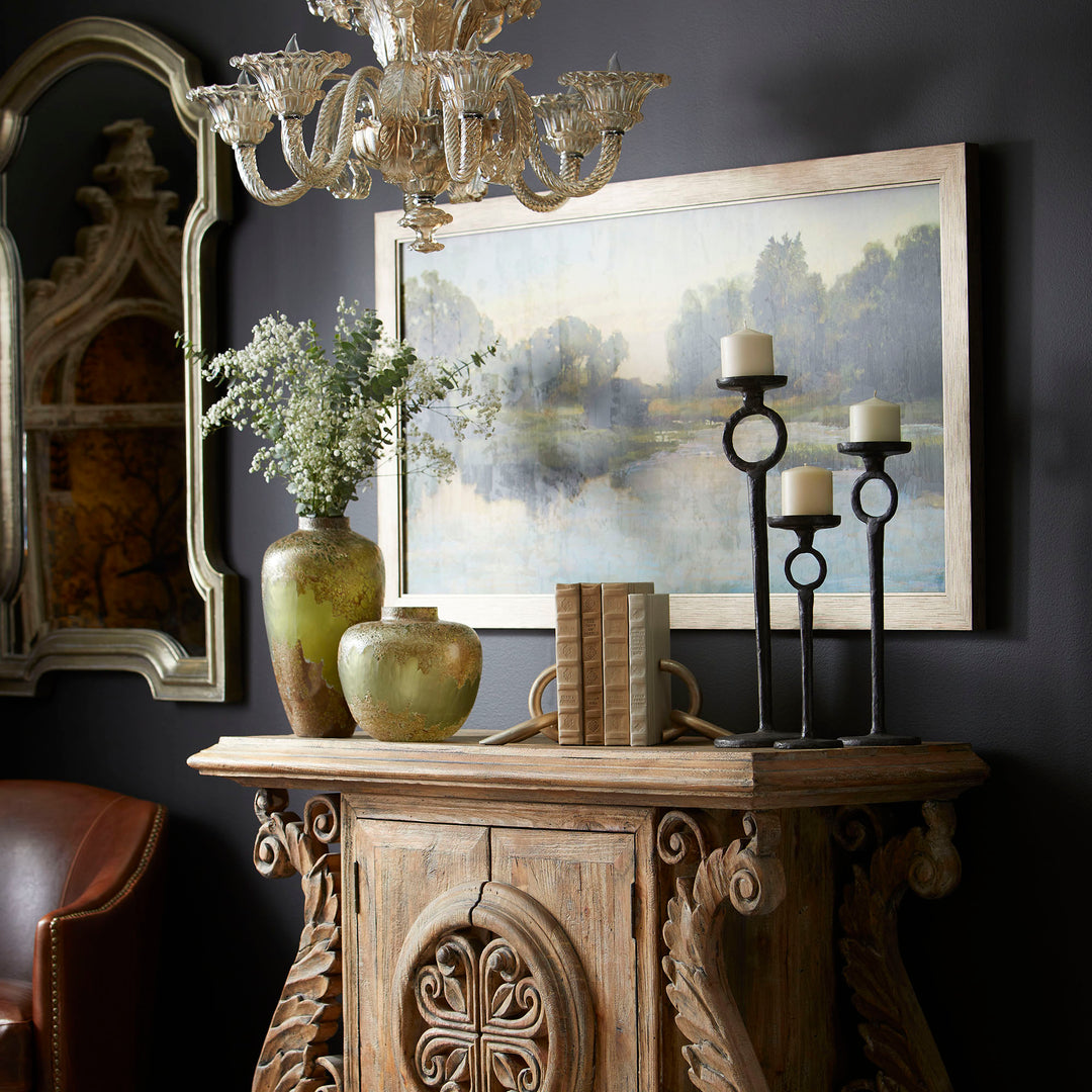 Baird Mirror | Silver Oxide | Elegant Silver-Framed Mirror