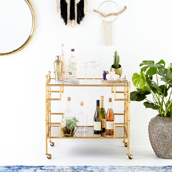 Circular Mirror | Brass | Contemporary Brass Mirror