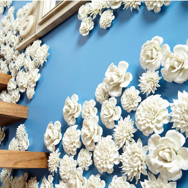 Flourishing Flowers Décor | Small Floral Decorative Piece
