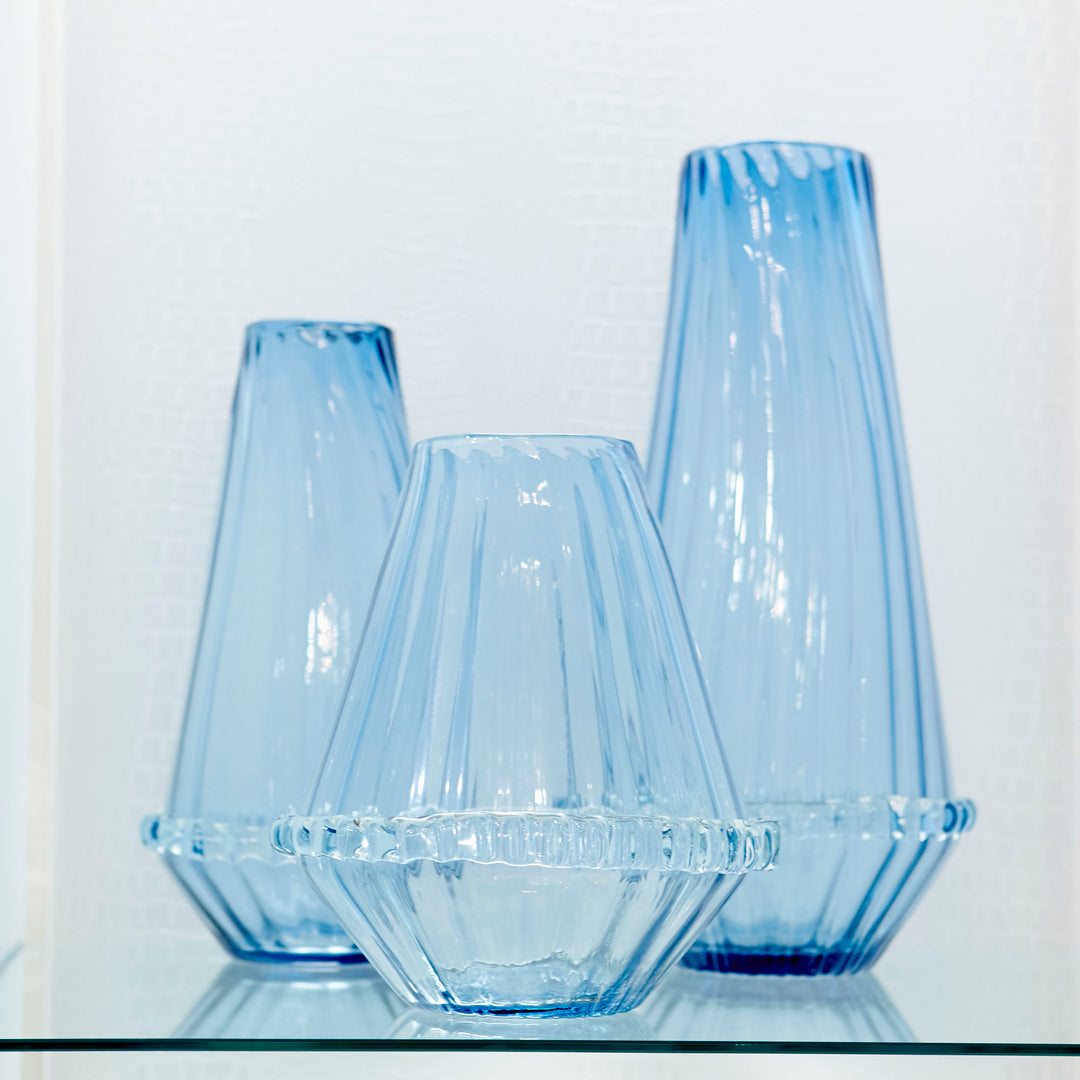 Persuasio Vase | Blue | Elegant Blue Vase