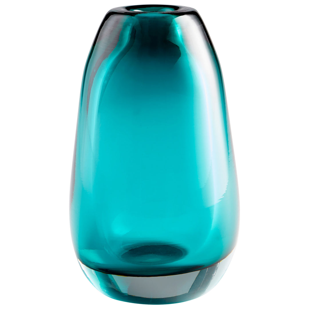 Blown Ocean Vase | Blue | Small Ocean-Inspired Vase