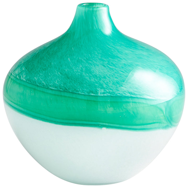 Iced Marble Vase | Medium Marble Decorative Vase